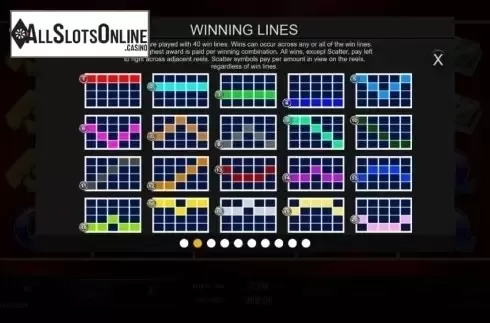 Paylines 1. Gold Cash from Inspired Gaming