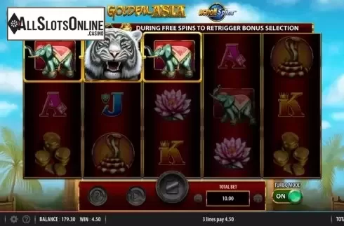 Win Screen 3. Golden Asia from Shuffle Master
