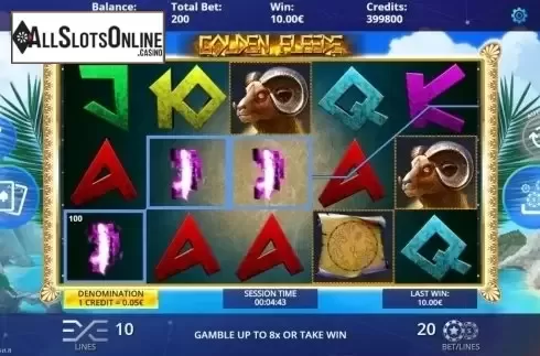 Win Screen. Golden Fleece from DLV