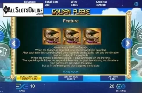 Features. Golden Fleece from DLV