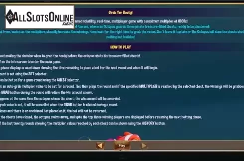 Rules screen