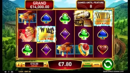 Grand Express Diamond Class slot screenshot 2
