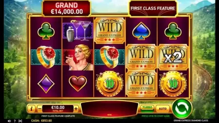 Grand Express Diamond Class slot screenshot 4