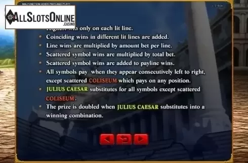 Game Rules. Great Rome from GMW