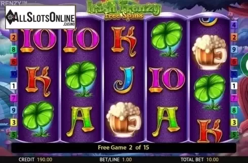 Free Spins 2. Irish Frenzy from Blueprint