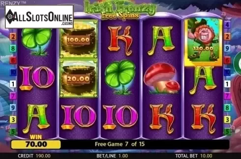 Free Spins 3. Irish Frenzy from Blueprint