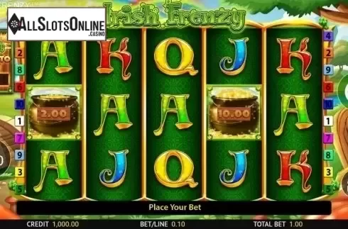 Reel Screen. Irish Frenzy from Blueprint