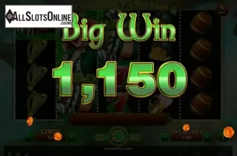 Big Win. Irish Lucky Charms from Spinomenal