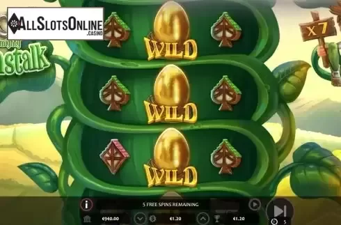 Free Spins screen 2