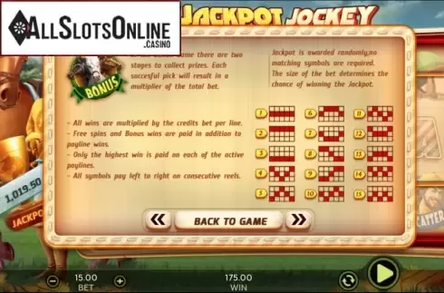 Jackpot Jockey. Jackpot Jockey from 888 Gaming