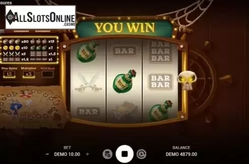 Win Screen 2. Jolly Treasures from Evoplay Entertainment