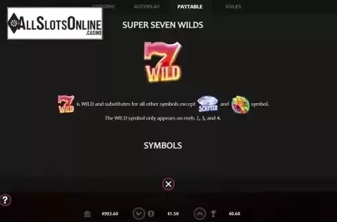 Wild screen