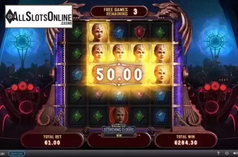 Free Spins 2. Kingdoms Rise: Scorching Clouds from SUNFOX Games