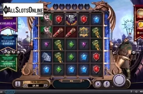 Reel Screen. Kingdoms Rise: Scorching Clouds from SUNFOX Games