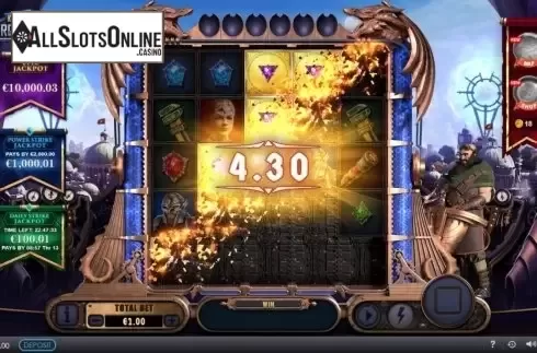 Win Screen. Kingdoms Rise: Scorching Clouds from SUNFOX Games