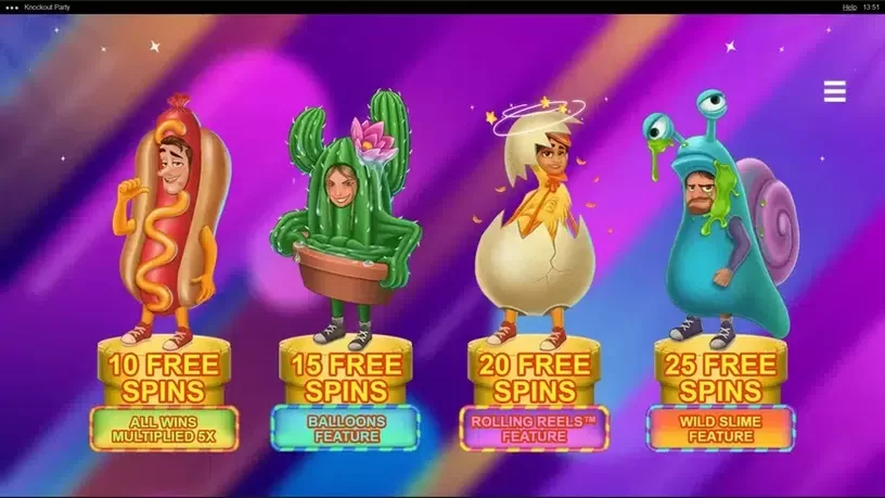 Knockout Party slot screenshot 4