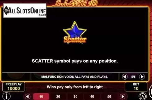 Game Features screen 3
