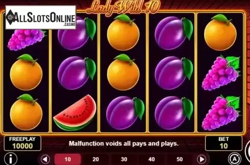 Game screen