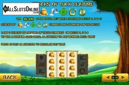Paytable 3. Land of Gold (Playtech) from Playtech
