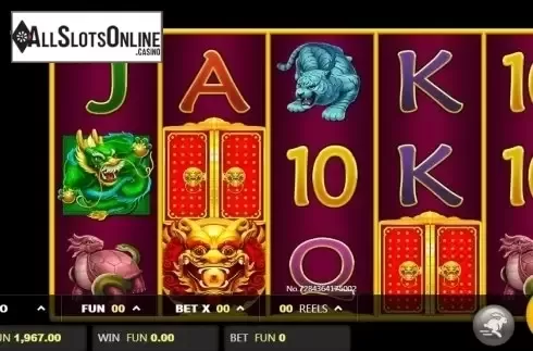 Reel screen. Legendary 5 from JDB168