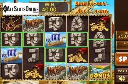 Game workflow 4. Lighthouse of Alexandria from PlayStar