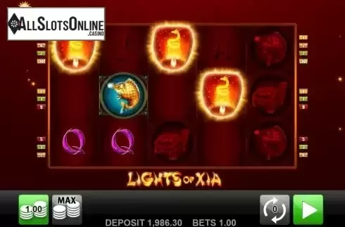 Free Spins screen