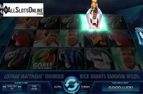 Game workflow 4. Lothar Matthäus Be a Winner from Skywind Group