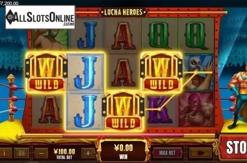 Game workflow . Lucha Heroes from XIN Gaming