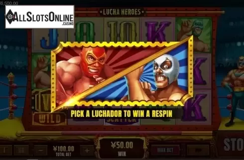 Game workflow 5. Lucha Heroes from XIN Gaming
