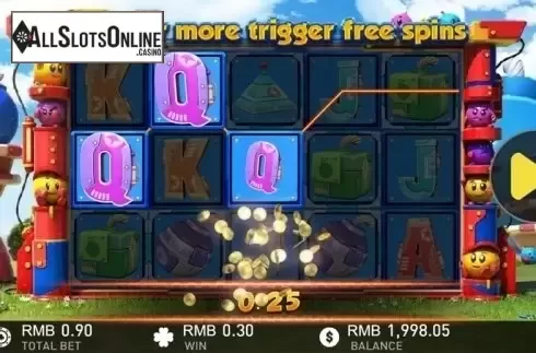 Screen 4. Lucky Bomber from GamePlay