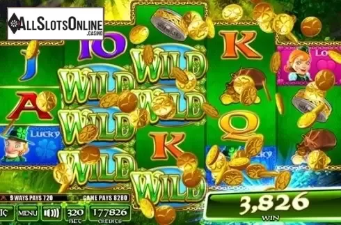 Win Screen2. Lucky 'N Love from Incredible Technologies