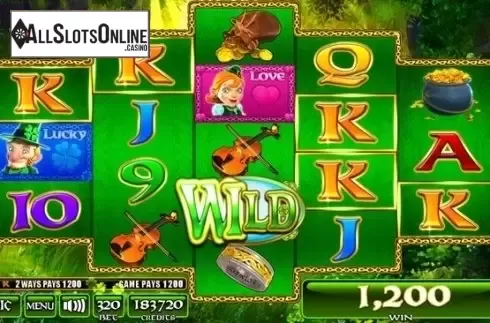 Win Screen 6. Lucky 'N Love from Incredible Technologies