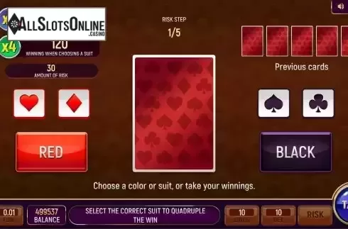 Risk game screen