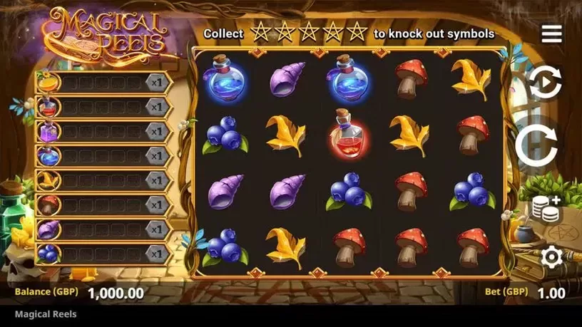 Magical Reels slot screenshot 1