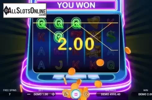 Free Spins screen 2
