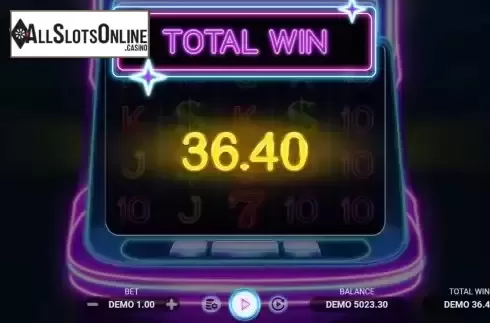Win Free Spins screen