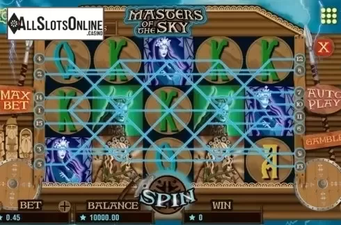 Screen3. Masters of the sky from Booming Games