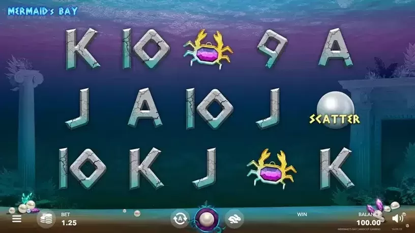 Mermaid's Bay slot screenshot 1