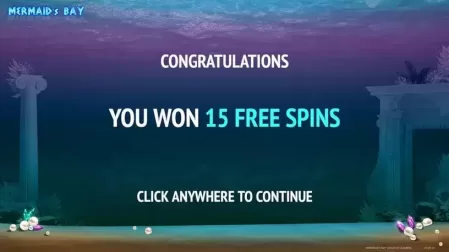 Mermaid's Bay slot screenshot 2