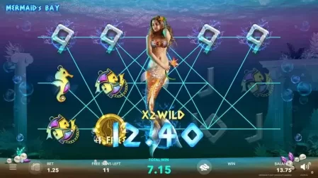 Mermaid's Bay slot screenshot 4