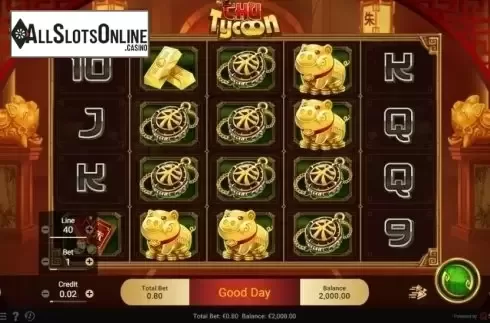 Reel Screen. Mr Chu Tycoon from Spadegaming