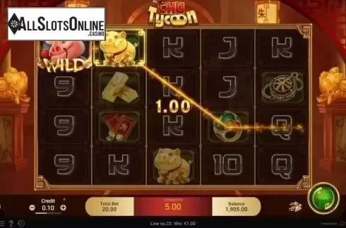 Win Screen. Mr Chu Tycoon from Spadegaming