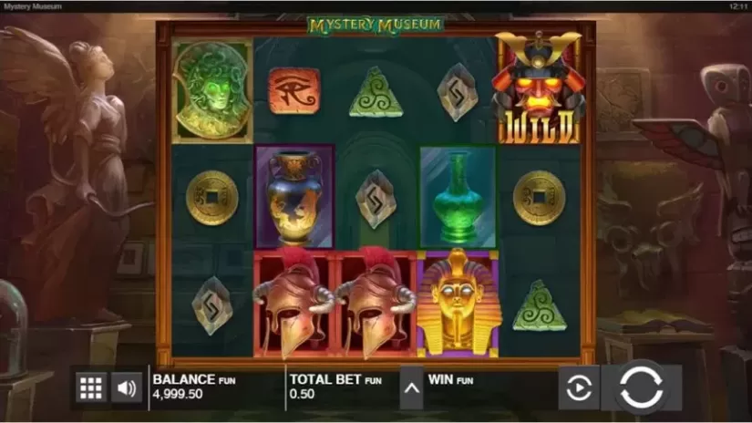 Mystery Museum slot screenshot 1