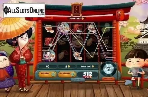 Win Screen. Mystic Japan from Red Rake