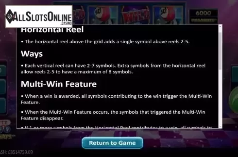 Feature Screen