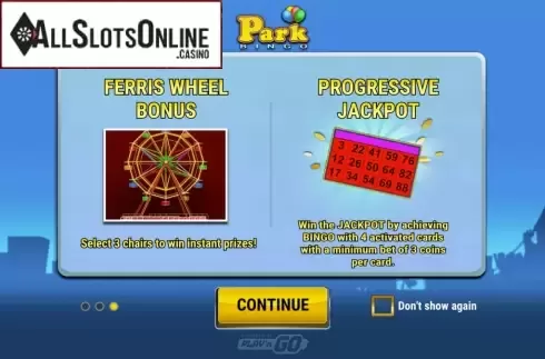 Intro 3. Park Bingo from Play'n Go