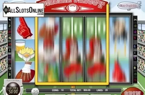 Screen4. Pigskin Payout from Rival Gaming