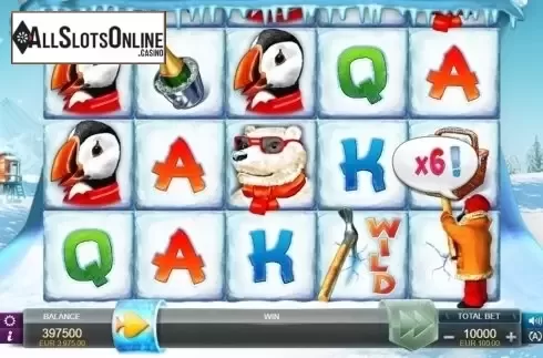 Game screen 1. Polar Picnic from FUGA Gaming