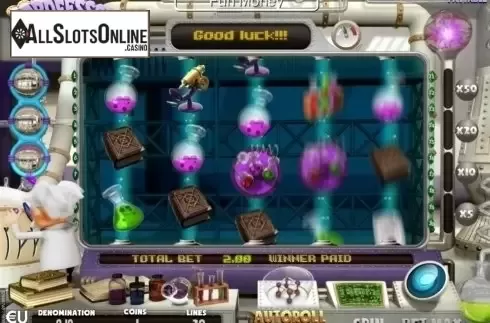 Screen6. Professor Bubbles from SkillOnNet
