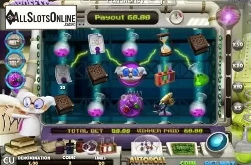Screen7. Professor Bubbles from SkillOnNet